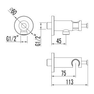 Шланговое подключение Lemark LM3785BL черный